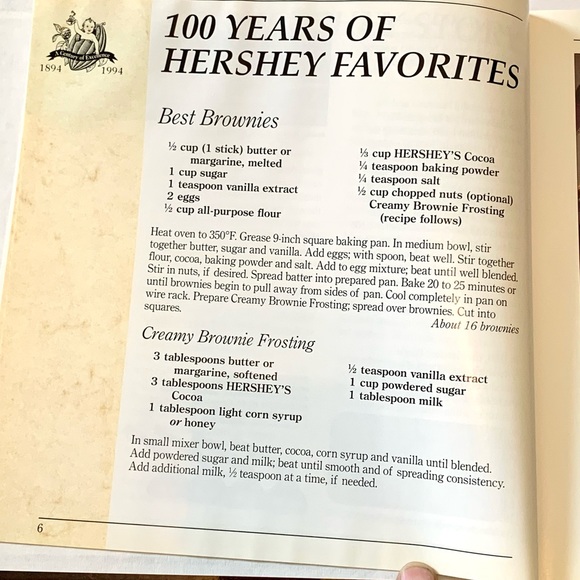 Hershey’s 100th Anniversary Cookbook - Picture 9 of 16